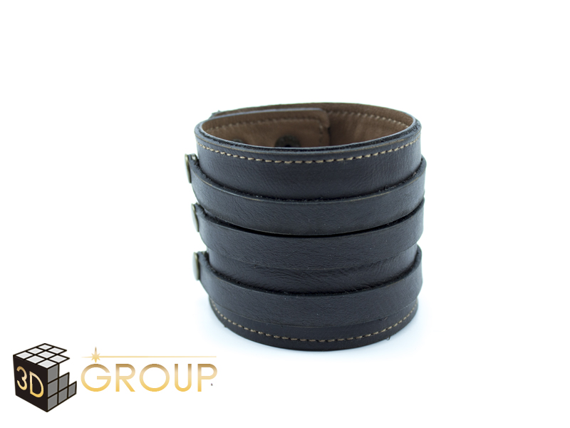 Кожаный браслет «Brown Leather Second»
