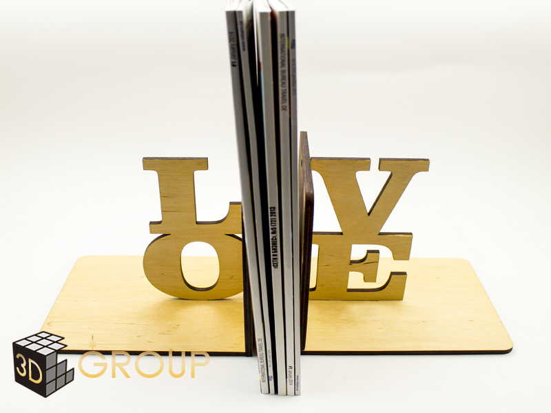 Держатель для книг «Love»